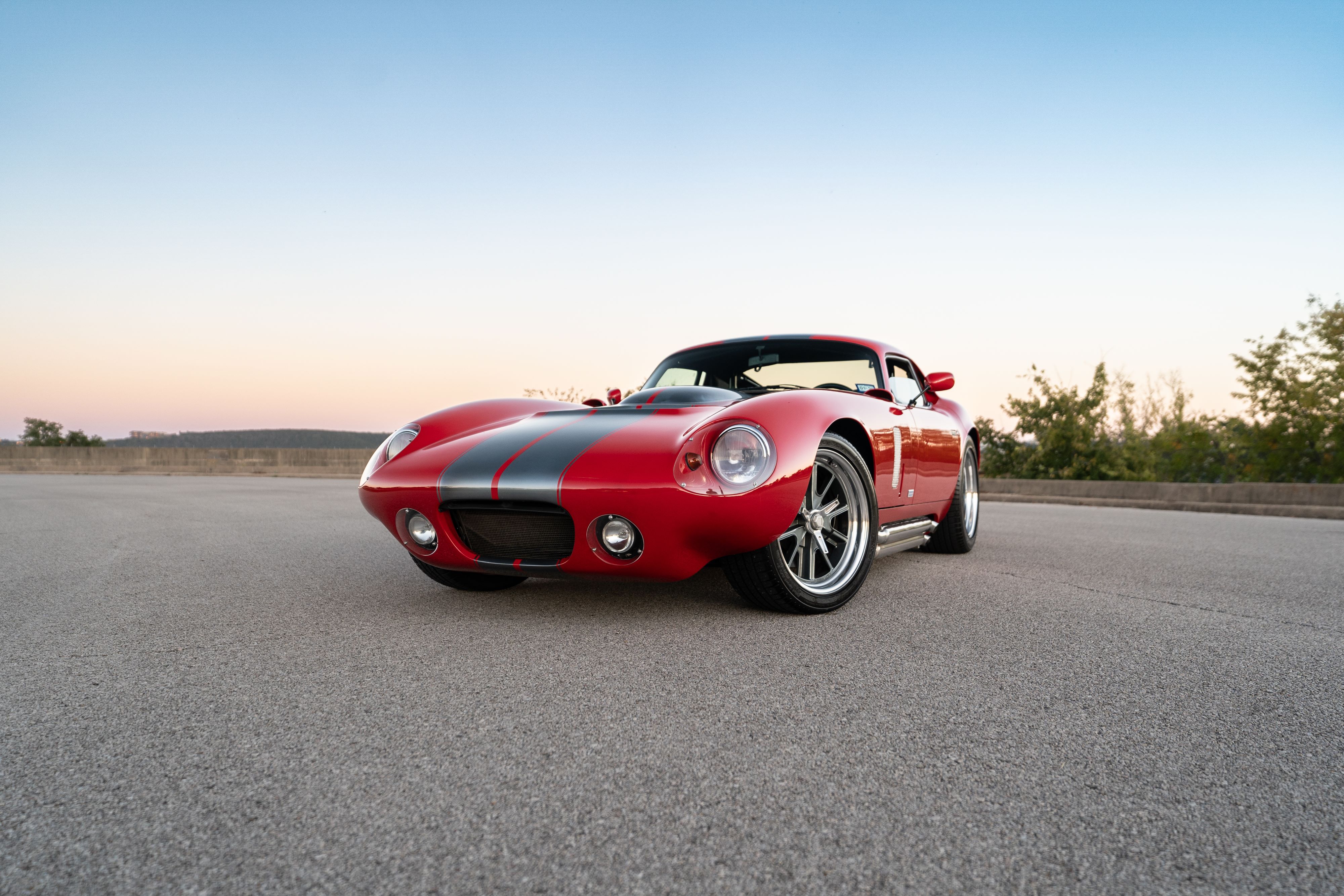 1965 Superformance Shelby Daytona CSX9114 in Monza Red.