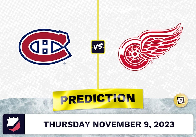 Canadiens vs. Red Wings Prediction and Odds - November 9, 2023