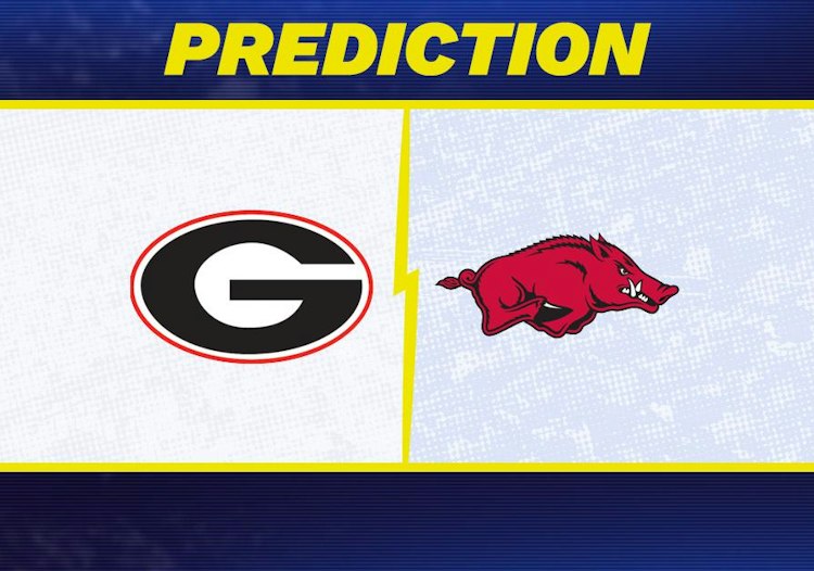 Georgia takes on Arkansas in College Football action.