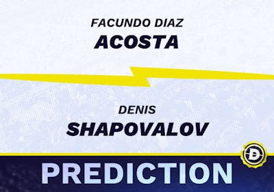 Facundo Diaz Acosta vs. Denis Shapovalov Prediction, Odds, Picks for ATP Madrid 2024
