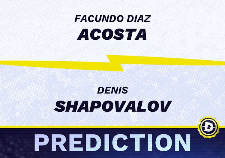 Facundo Diaz Acosta vs. Denis Shapovalov Prediction, Odds, Picks for ATP Madrid 2024