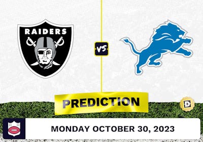 Raiders vs. Lions Prediction, Week 8 Odds, NFL Player Props [2023]