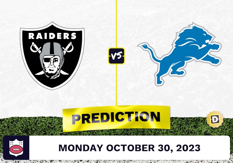 Raiders vs. Lions Prediction, Week 8 Odds, NFL Player Props [2023]