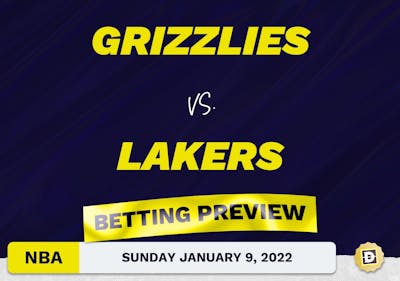 Grizzlies vs. Lakers Predictions and Odds - Jan 9, 2022