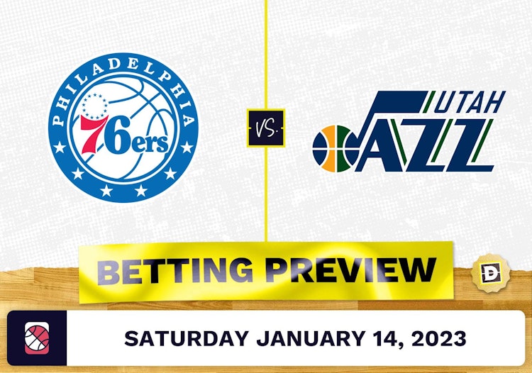 76ers vs. Jazz Prediction and Odds - Jan 14, 2023