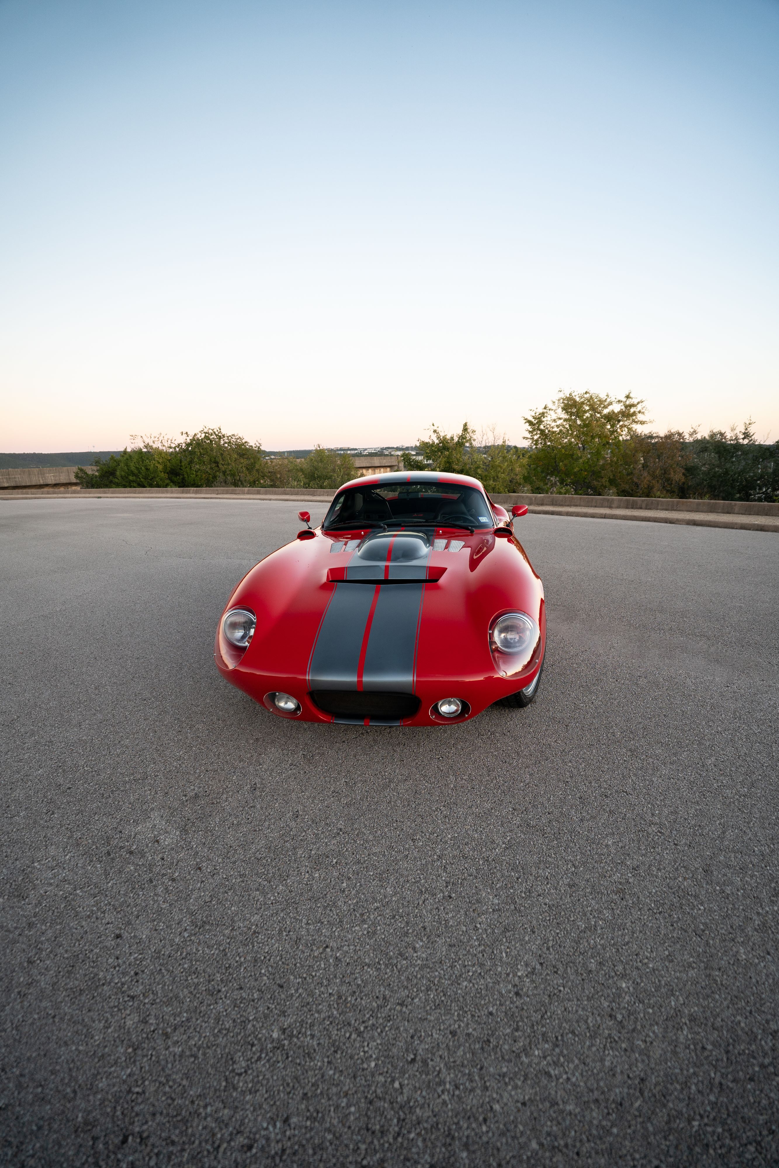 1965 Superformance Shelby Daytona CSX9114 in Monza Red.