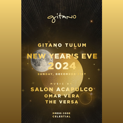 Gypsy Disco | NYE 2024 @ Gitano Tulum