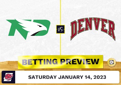 North Dakota vs. Denver CBB Prediction and Odds - Jan 14, 2023