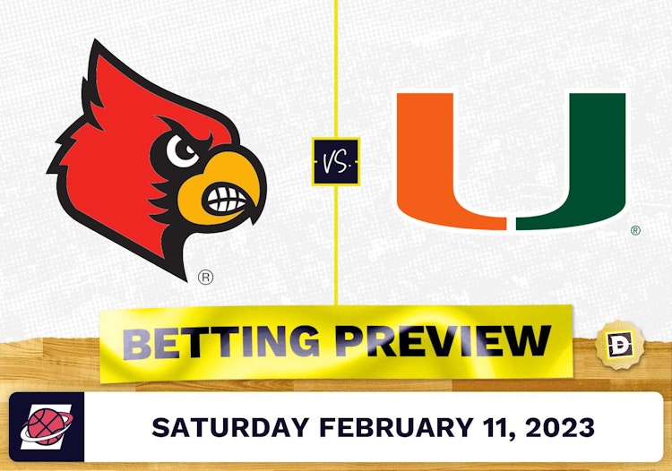 Louisville vs. Miami (FL) CBB Prediction and Odds - Feb 11, 2023