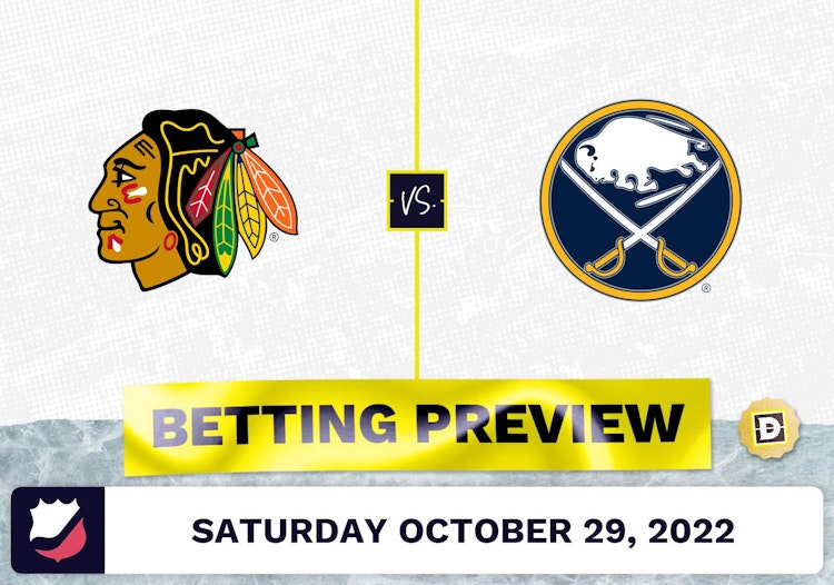 Blackhawks vs. Sabres Prediction and Odds - Oct 29, 2022