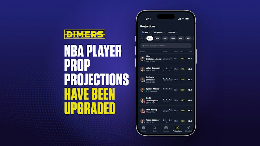 A whole new way to explore NBA projections: Player pages, hit rates, and sportsbook lines