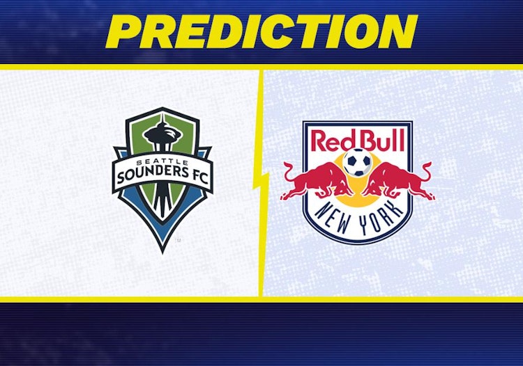 Seattle Sounders takes on NY Red Bulls in MLS action.