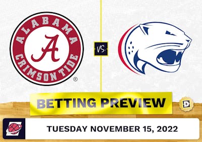 Alabama vs. South Alabama CBB Prediction and Odds - Nov 15, 2022