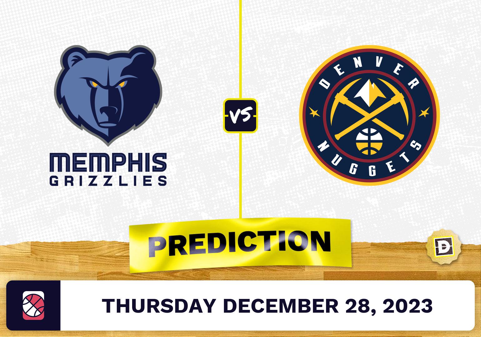 Memphis Grizzlies vs. Denver Nuggets Prediction, Odds, NBA Picks  [12/28/2023]