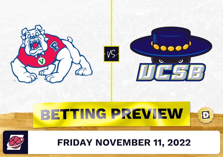 Fresno State vs. UC Santa Barbara CBB Prediction and Odds - Nov 11, 2022