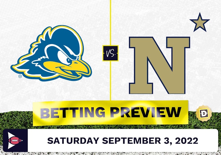 Delaware vs. Navy CFB Prediction and Odds - Sep 3, 2022