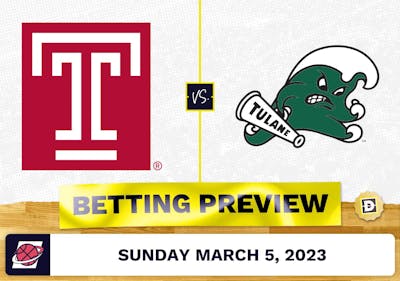 Temple vs. Tulane CBB Prediction and Odds - Mar 5, 2023