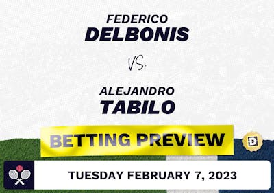 Federico Delbonis vs. Alejandro Tabilo Predictions - Feb 7, 2023