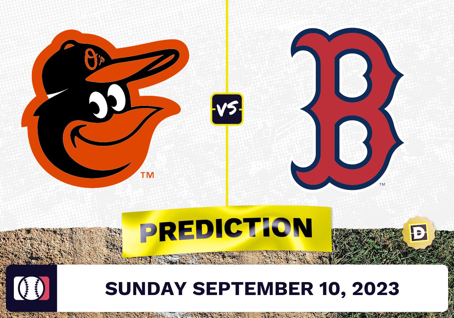 Orioles vs. Red Sox Prediction for MLB Sunday [9/10/2023]