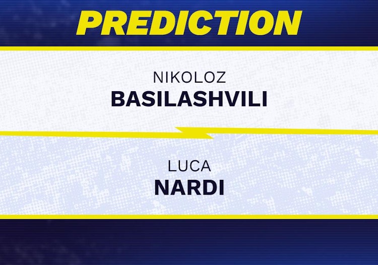 Nikoloz Basilashvili vs Luca Nardi Tennis Prediction.