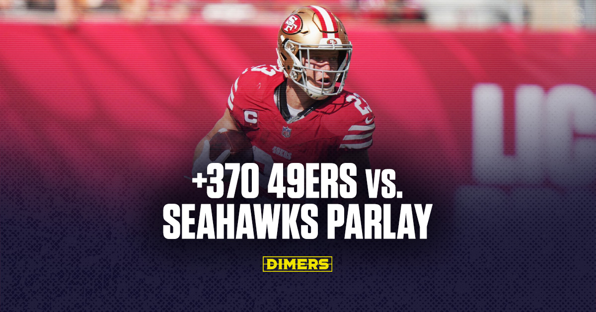 Parlay these 49ers vs. Seahawks player props at +370 odds on Saturday, January 3