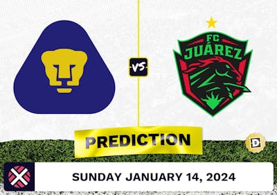 Pumas UNAM vs. Juarez Prediction, Odds, Liga MX Picks  [1/14/2024]