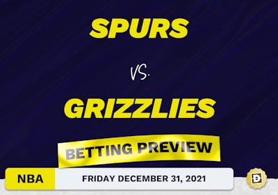 Spurs vs. Grizzlies Predictions and Odds - Dec 31, 2021