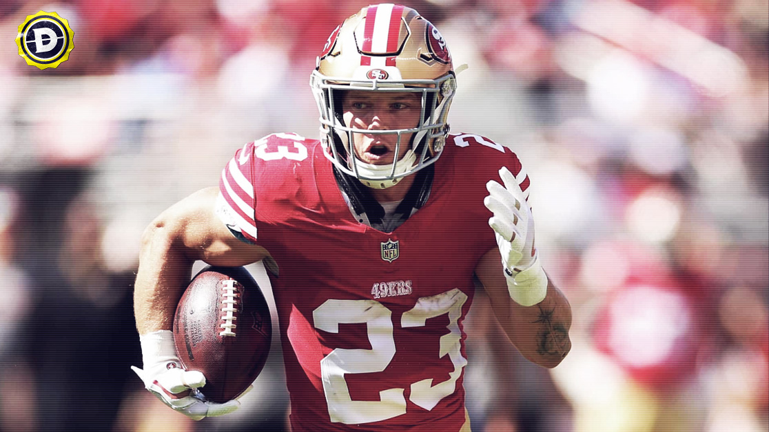 Four NFL player props backed by perfect trends on NFL Sunday in Week 13 feature Christian McCaffrey