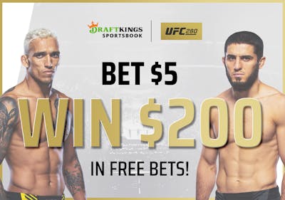 DraftKings UFC 280 Promo Code For An Instant $200 Bonus