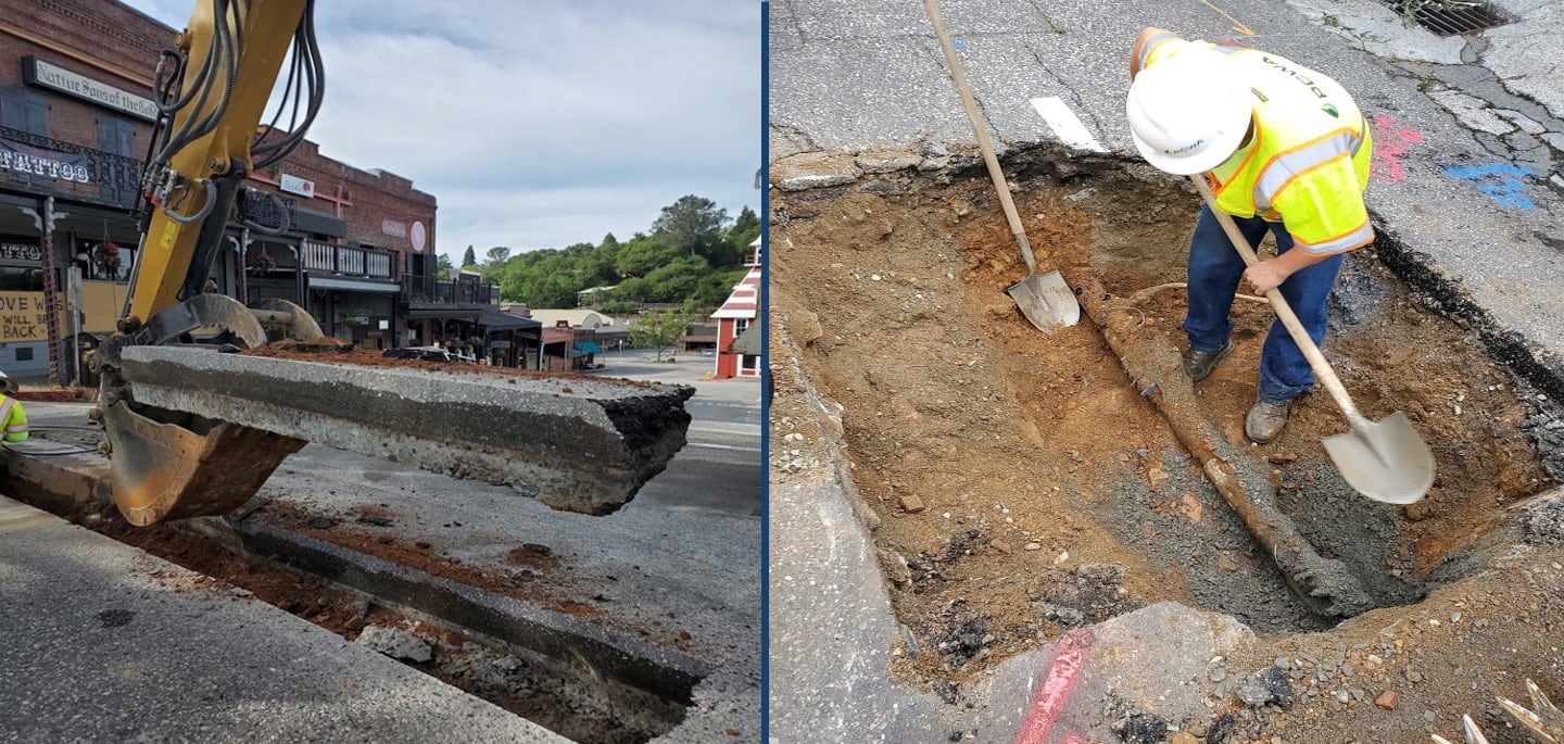 High Street Water Main Replacement, Auburn