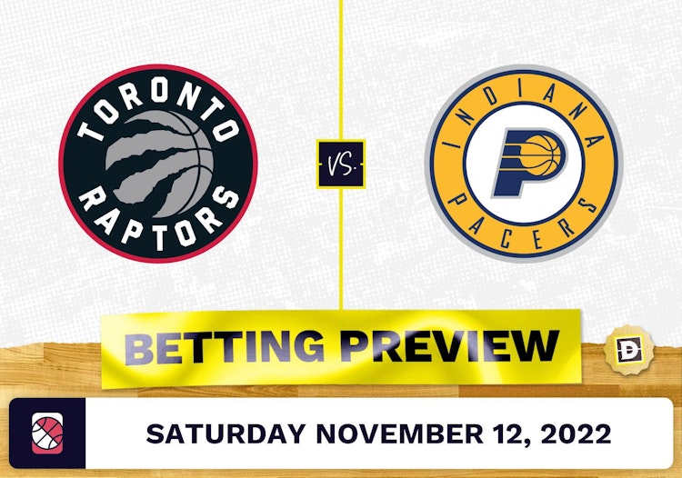 Raptors vs. Pacers Prediction and Odds - Nov 12, 2022