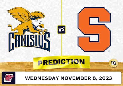 Canisius vs. Syracuse Basketball Prediction - November 8, 2023