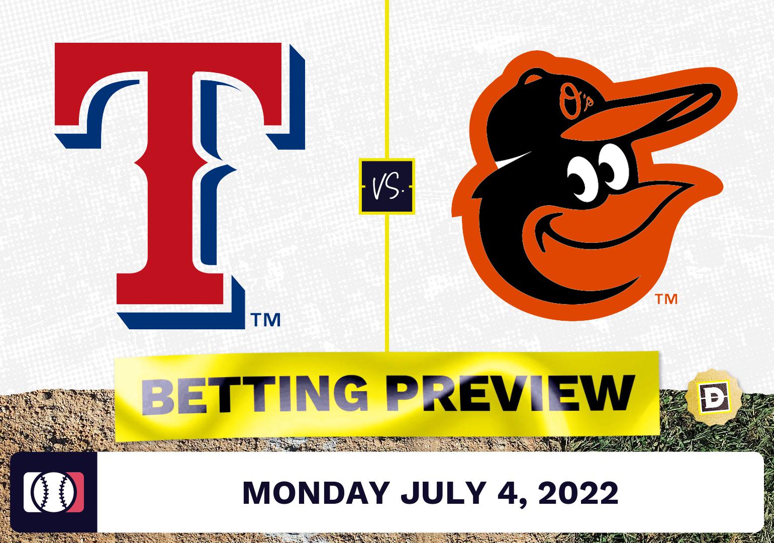 Rangers vs. Orioles Prediction and Odds - Jul 4, 2022
