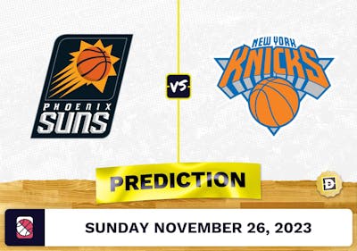 Suns vs. Knicks Prediction and Odds - November 26, 2023