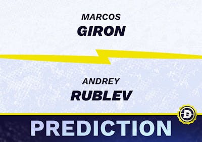 Marcos Giron vs. Andrey Rublev Prediction, Odds, Picks for ATP Italian Open 2024