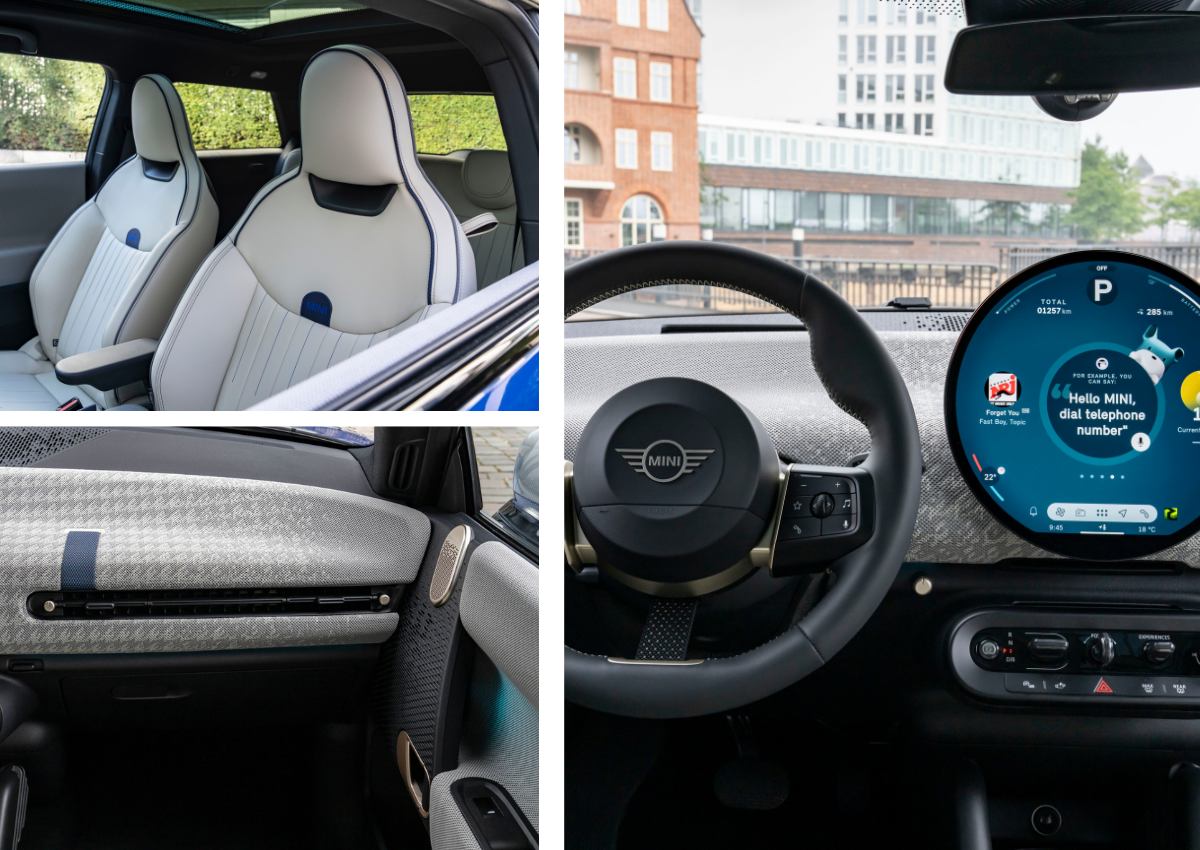 Das Interieur des MINI Cooper