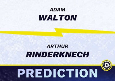 Adam Walton vs. Arthur Rinderknech Prediction, Odds, Picks for ATP Atlanta Open 2024