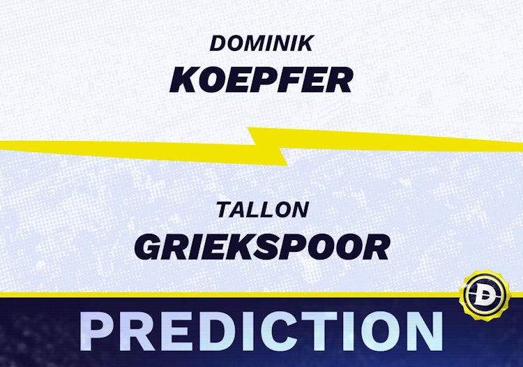 Dominik Koepfer vs. Tallon Griekspoor Prediction, Odds, Picks for ATP Monte Carlo 2024