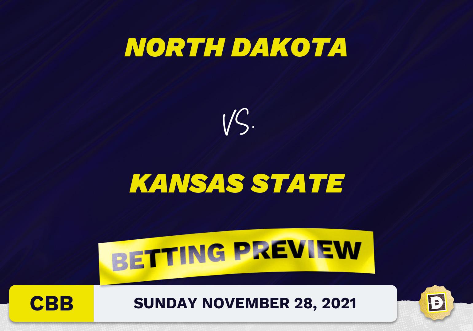 North Dakota vs. Kansas State CBB Predictions and Odds - Nov 28, 2021