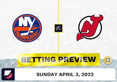 Islanders vs. Devils Prediction and Odds - Apr 3, 2022