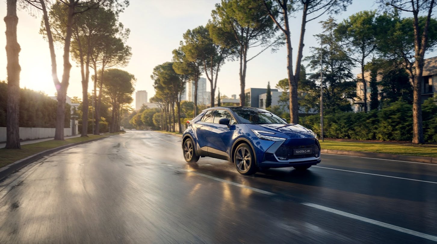 Ein Toyota C-HR Hybrid.