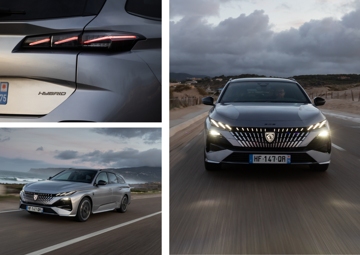 Das Exterieur des Peugeot 308 SW