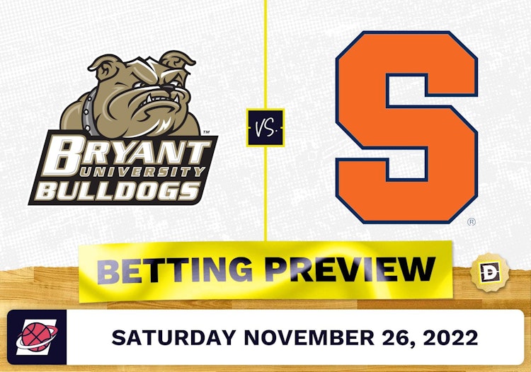 Bryant University vs. Syracuse CBB Prediction and Odds - Nov 26, 2022