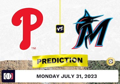 Phillies vs. Marlins Prediction for MLB Monday [7/31/2023]