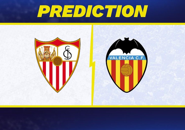 Sevilla takes on Valencia in La Liga action.
