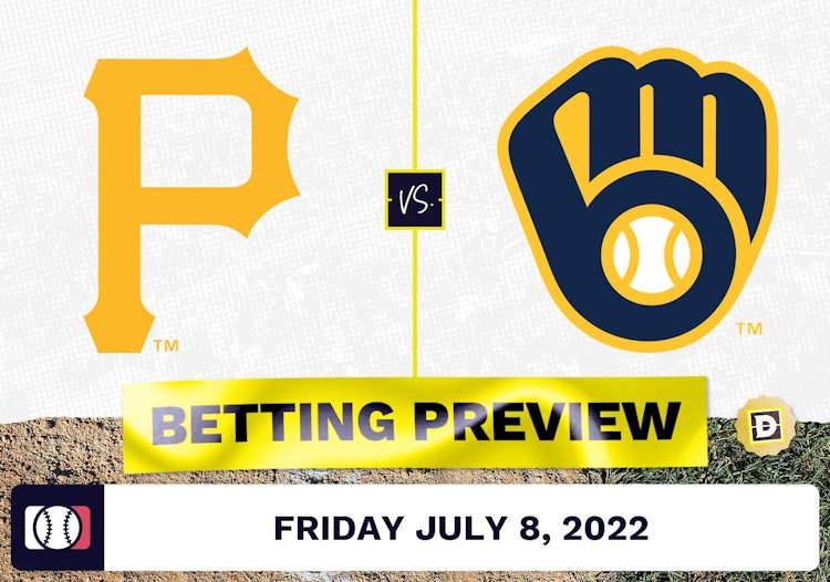 Pirates vs. Brewers Prediction and Odds - Jul 8, 2022