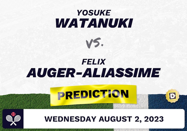 Yosuke Watanuki vs. Felix Auger-Aliassime Prediction - Washington Open 2023