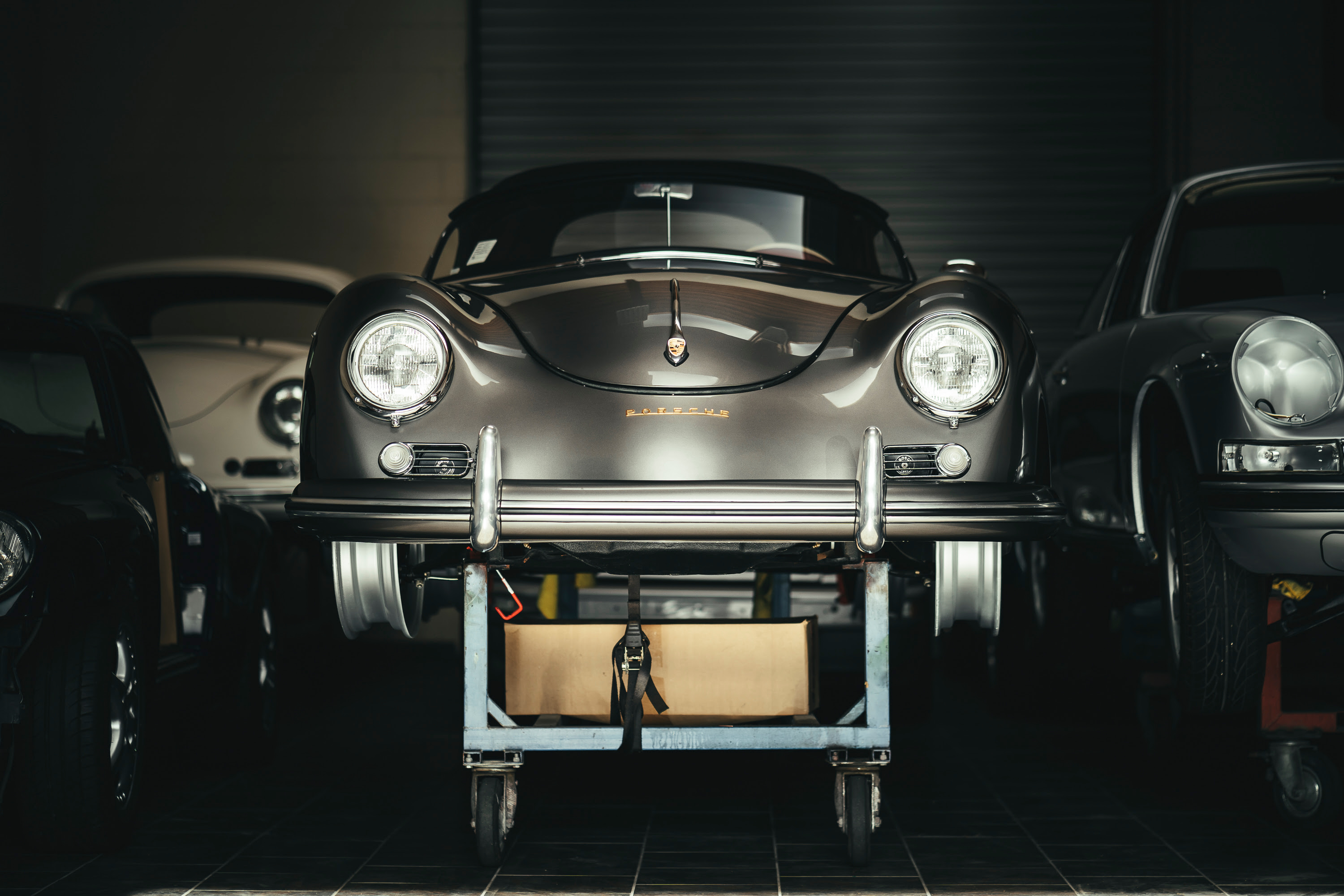 Silver 356 under restoration at CPR.