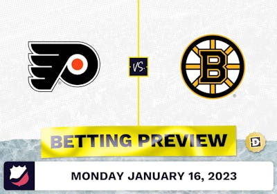 Flyers vs. Bruins Prediction and Odds - Jan 16, 2023