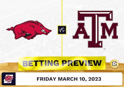 Arkansas vs. Texas A&M CBB Prediction and Odds - Mar 10, 2023
